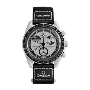 Swatch x Omega Bioceramic Moonswatch Mission to the Super Black Moonphase