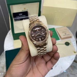 Rolex Day-Date 40 Everose gold