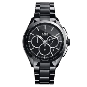 Rado Hyperchrome Stainless Steel Black Silver