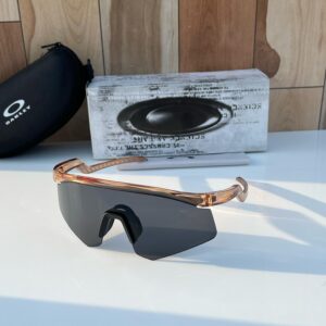 Oakley 4929 Sunglasses – Peach Black Frame | Sporty & Stylish