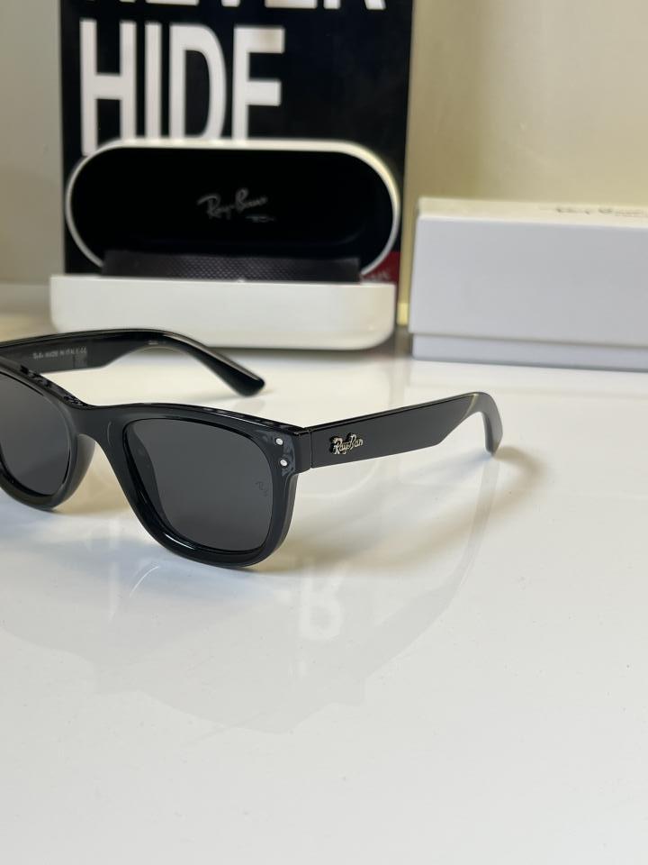 Rayban 501 Glossy Black Wayferar Reverse With Og packing