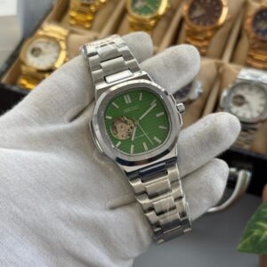 NAUTIKO OLIVE GREEN OPEN MOVEMENT