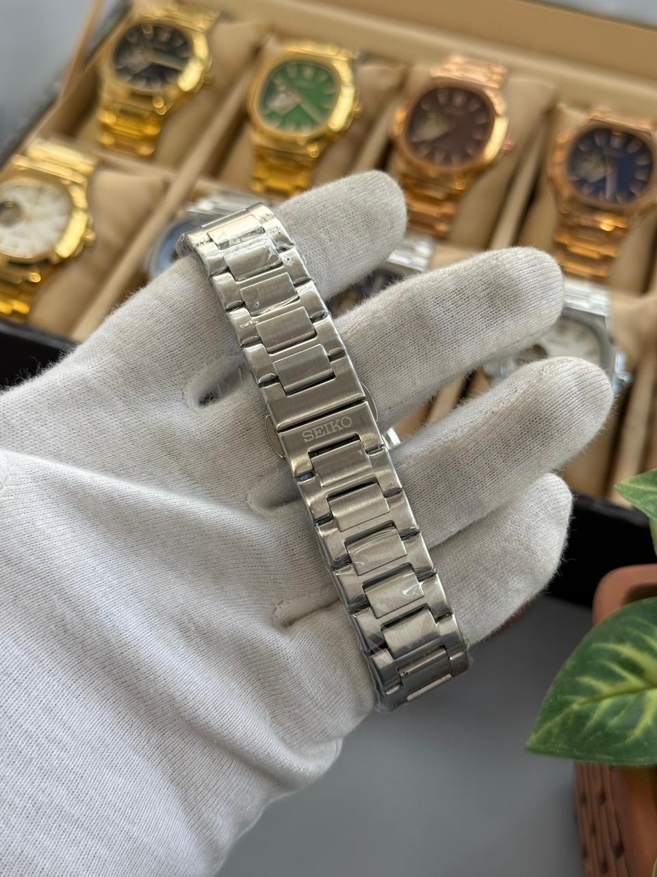 NAUTIKO OLIVE GREEN OPEN MOVEMENT - Image 2