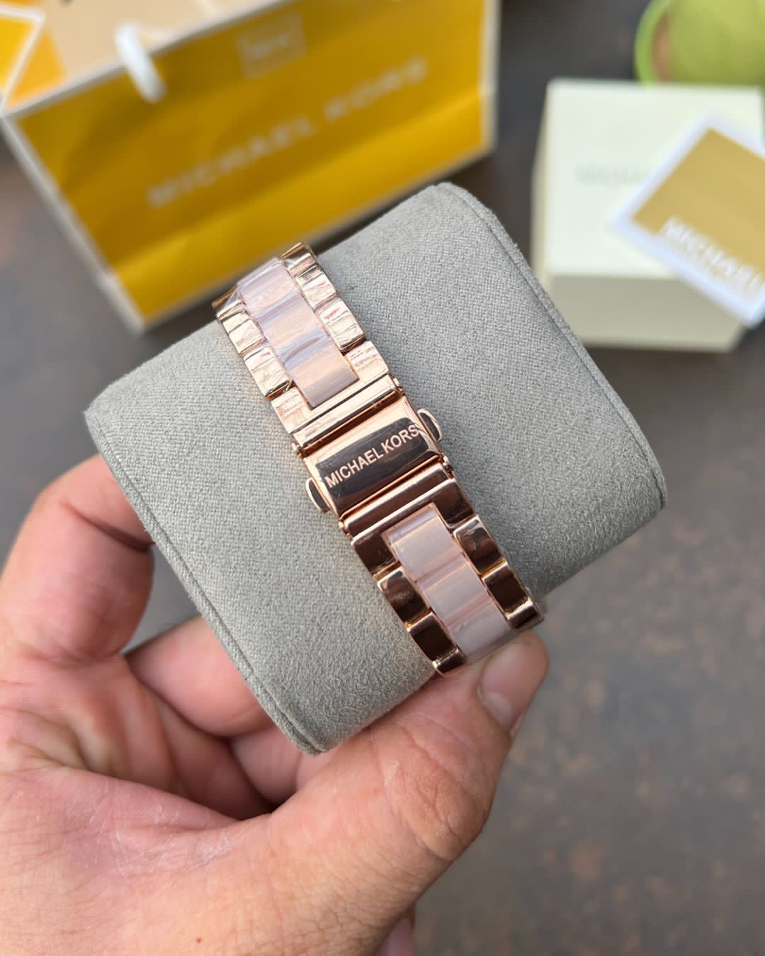 Michael Kors Women's Ritz Quartz Watch with Stainless Steel Strap, Multi, 18 (Model: MK6769) - Image 2