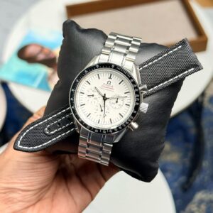 ✔️ Available Now • Omega Speedmaster Professional Moonwatch Automatic See Through Case Back With Extra Strap