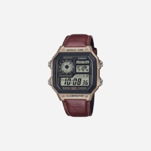 Casio AE-1200 Illuminator Leather Strap
